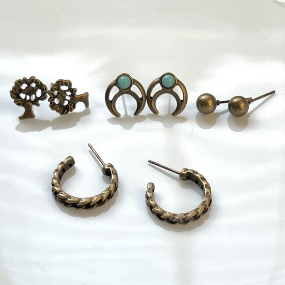 NEW Small Stud Earrings (Set of 4) - Picture 2 of 6